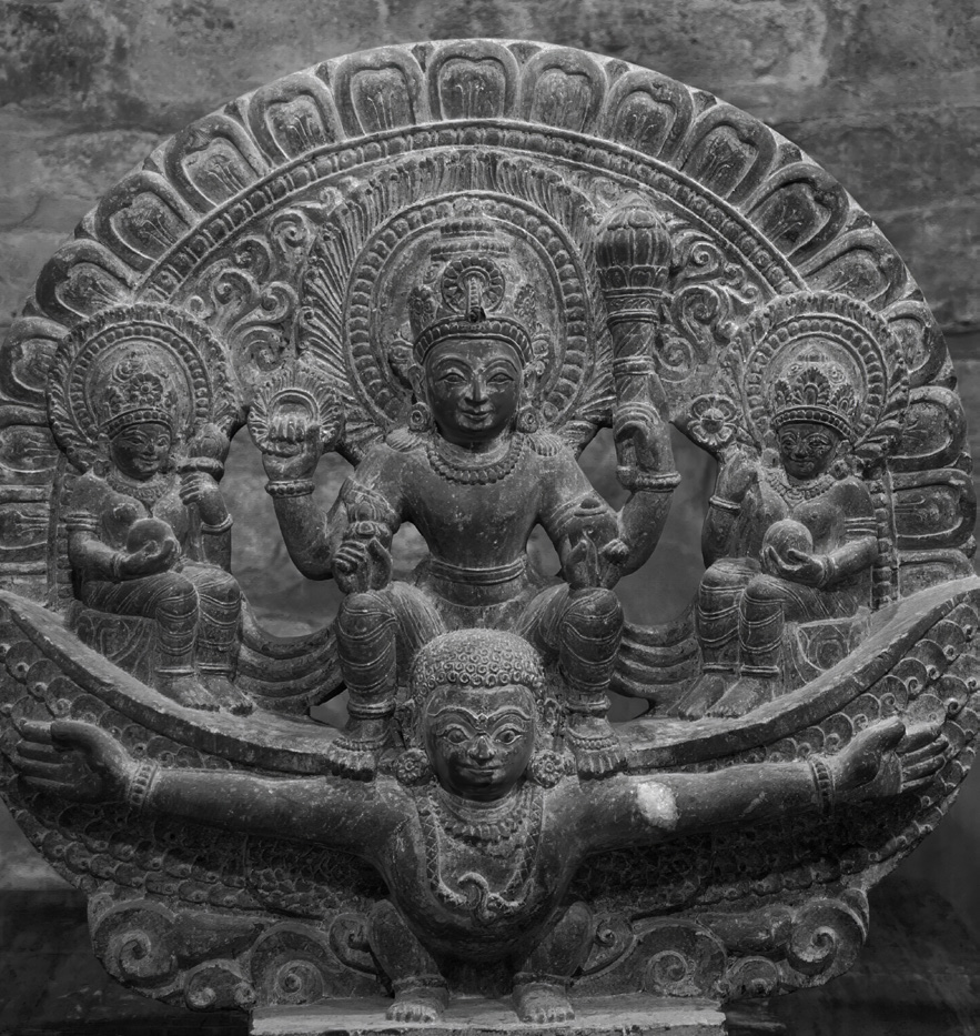 Garudasana-Vishnu (10th Century) — replica for Museum of Stolen Art